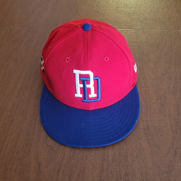 Dominican Republic Hat New Era  World Baseball Classic 7 1/8 Black 59Fifty - Picture 7 of 11